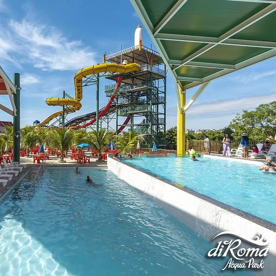 Apartment Caldas Novas - Spazzio Diroma - Para Ate 4 Pessoas - Acesso Ao Acqua Parque