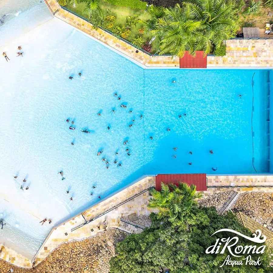 Caldas Novas - Spazzio Diroma - Para Ate 4 Pessoas - Acesso Ao Acqua Parque Apartment Caldas Novas