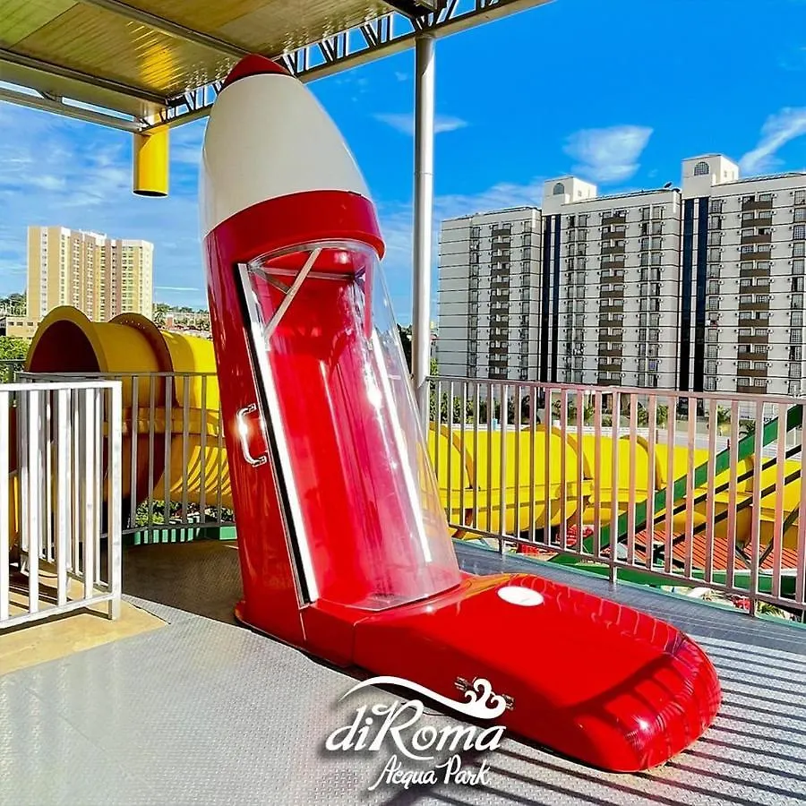 Apartament Caldas Novas - Spazzio Diroma - Para Ate 4 Pessoas - Acesso Ao Acqua Parque